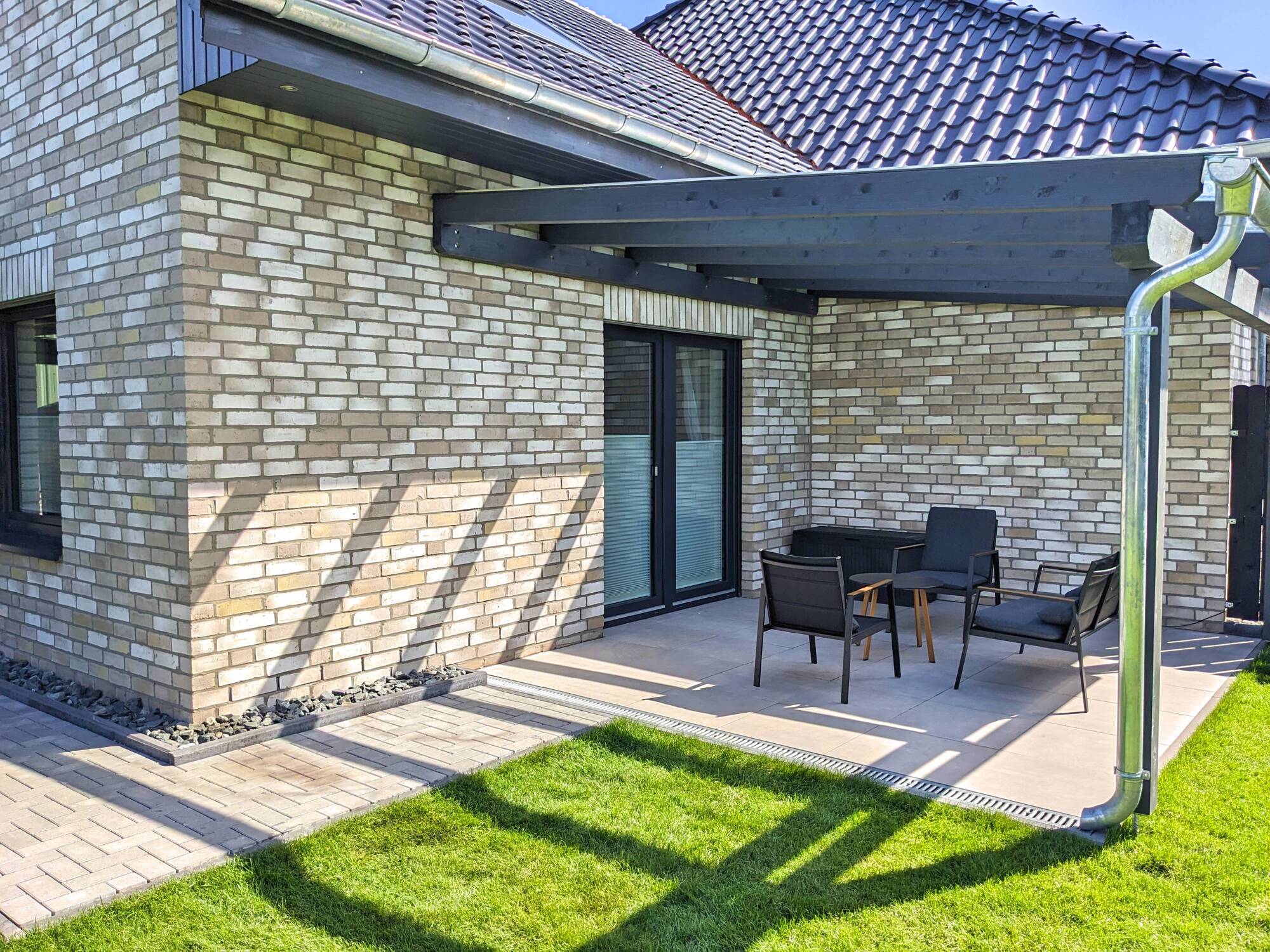 Überdachte Terrasse